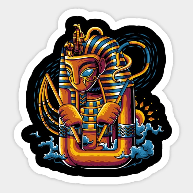 mythology egypt yunani Sticker by bpkardijan